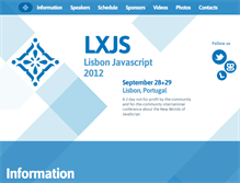 Tablet Screenshot of 2012.lxjs.org